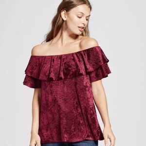 Off the shoulder top